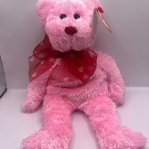 TY Beanie Baby - MY SWEET the Pink Bear (8 inch) - MWMTs Stuffed Animal Toy